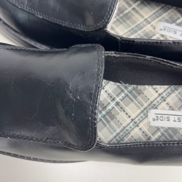 Vtg Y2K Lower East Side Black Bratz Chunky Platform Loafers Shoes Size 8 - Picture 8 of 10